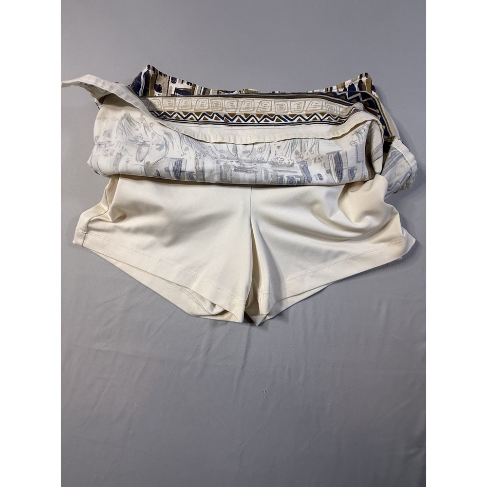 Lady Hagen Women's Golf Skort Cotton Spandex Size 2 Brown/Cream - Picture 5 of 10